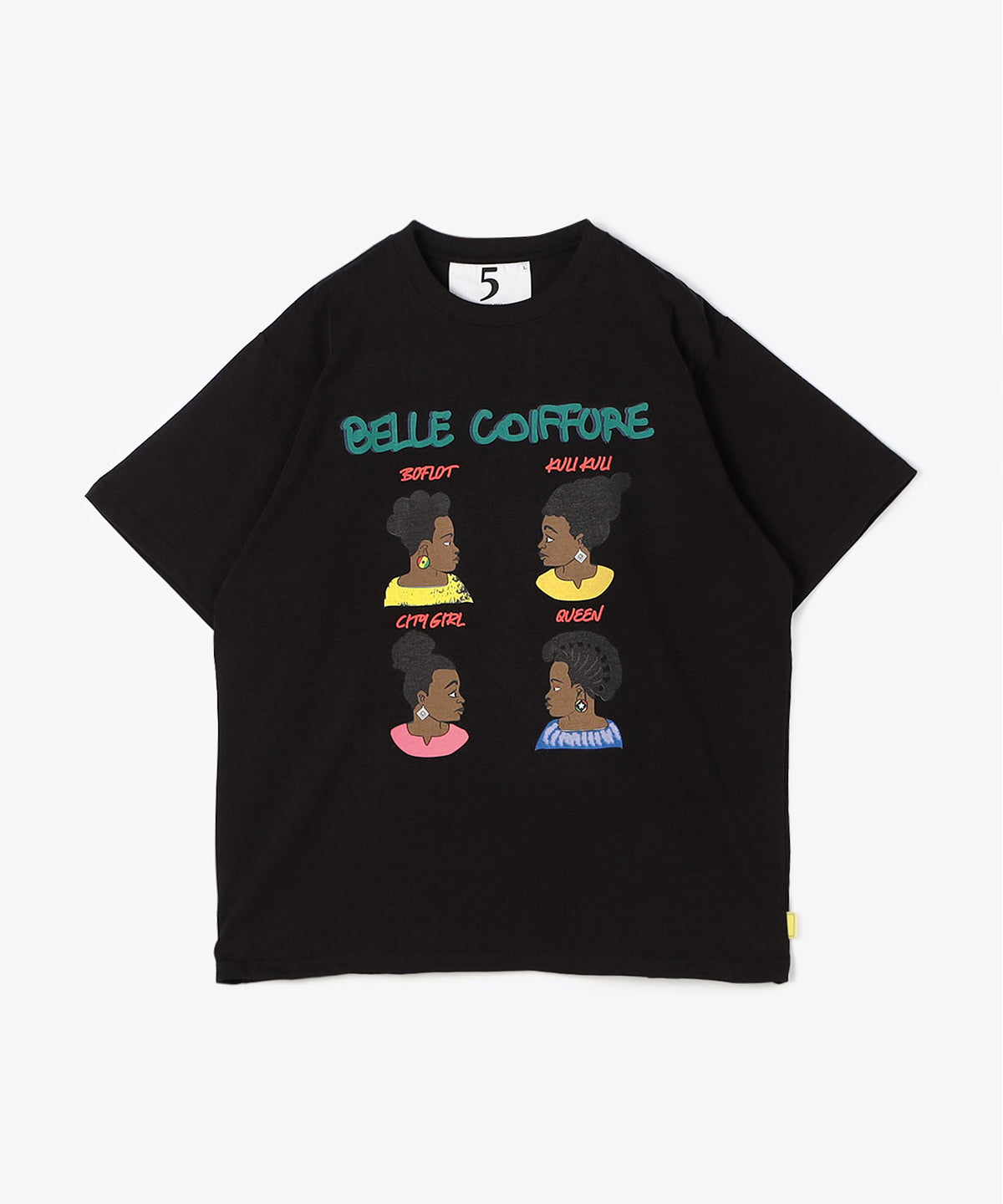 Lunch T-shirt HAIRITAGE BLACK