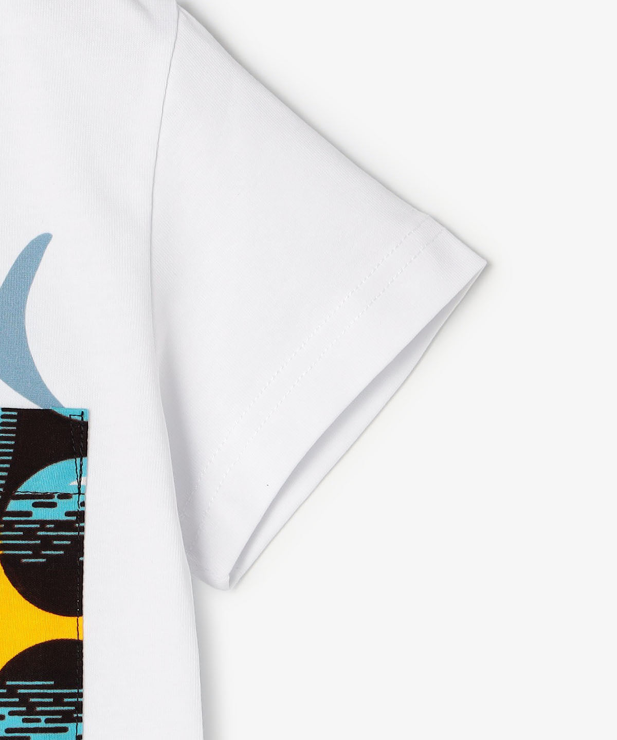 キッズポケットTシャツ Shark WHITE