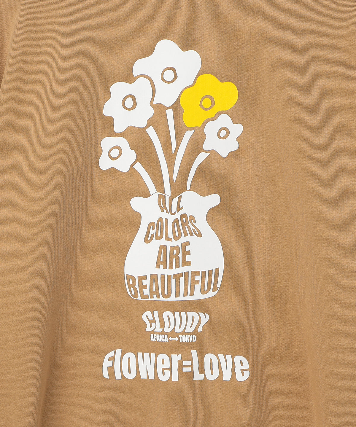 Sweat Shirts All Colors Are Beautiful CAMEL