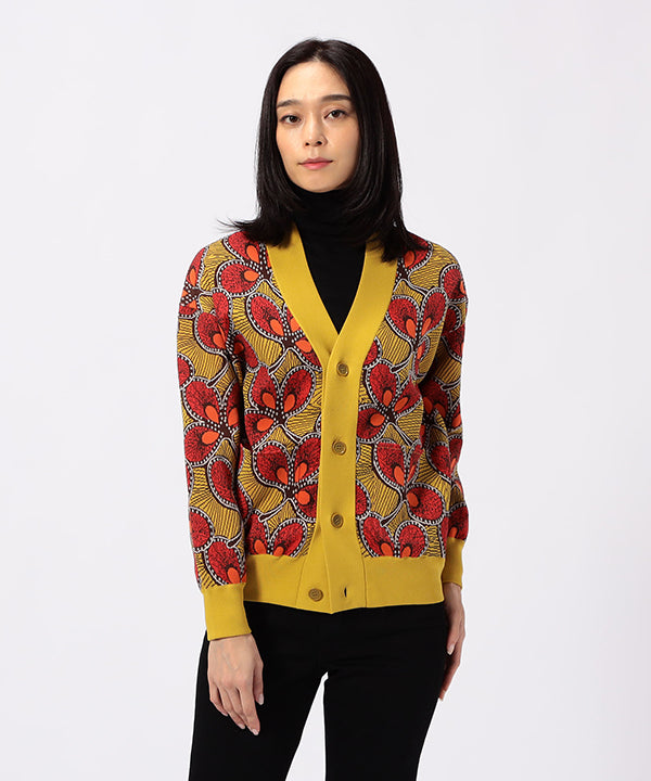 Recycled Knit Cardigan YELLOW
