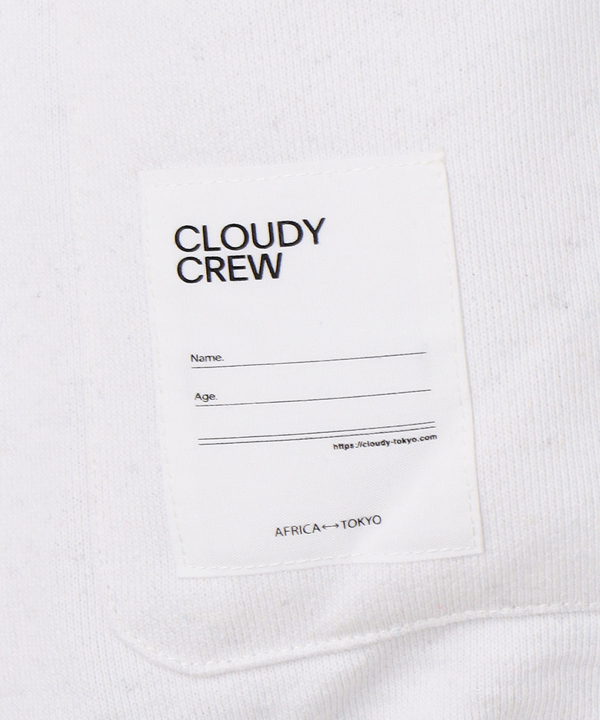 Recycle Sweat Cardigan Textile C WHITE