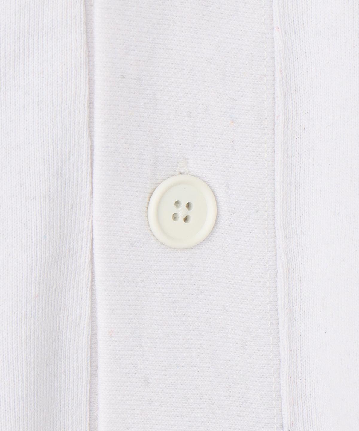 Recycle Sweat Cardigan Textile C WHITE