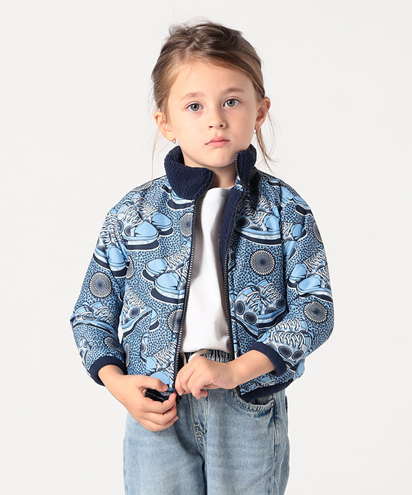 Kids Recycled Reversible BOA Blouson NAVY