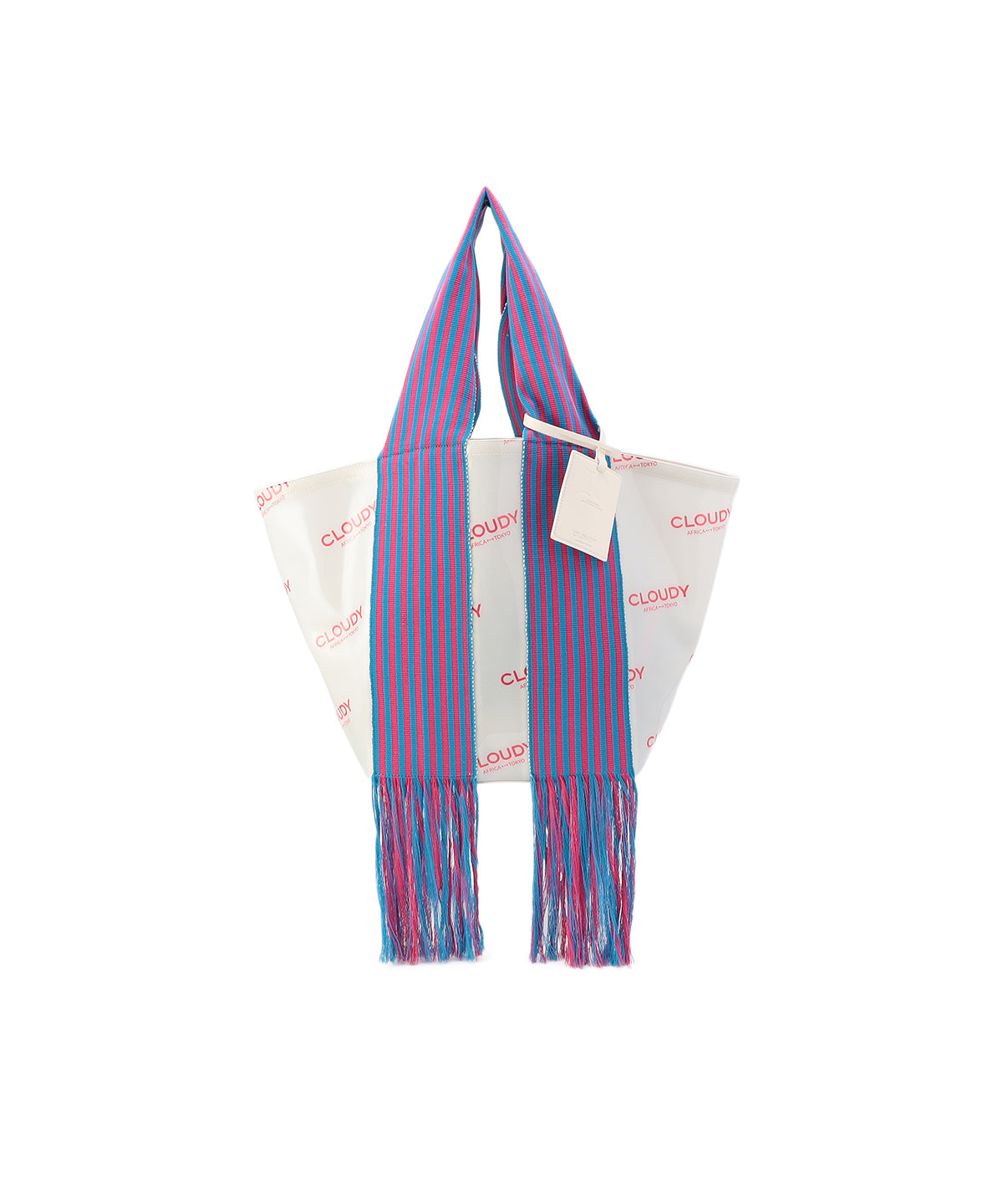 EVA × Kente Bag (Large)WHITE