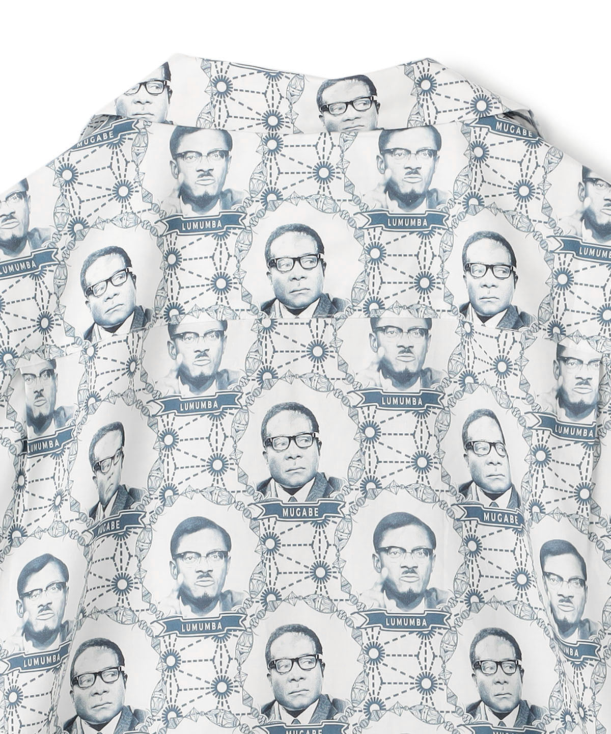 African Textile Shirt WHITE