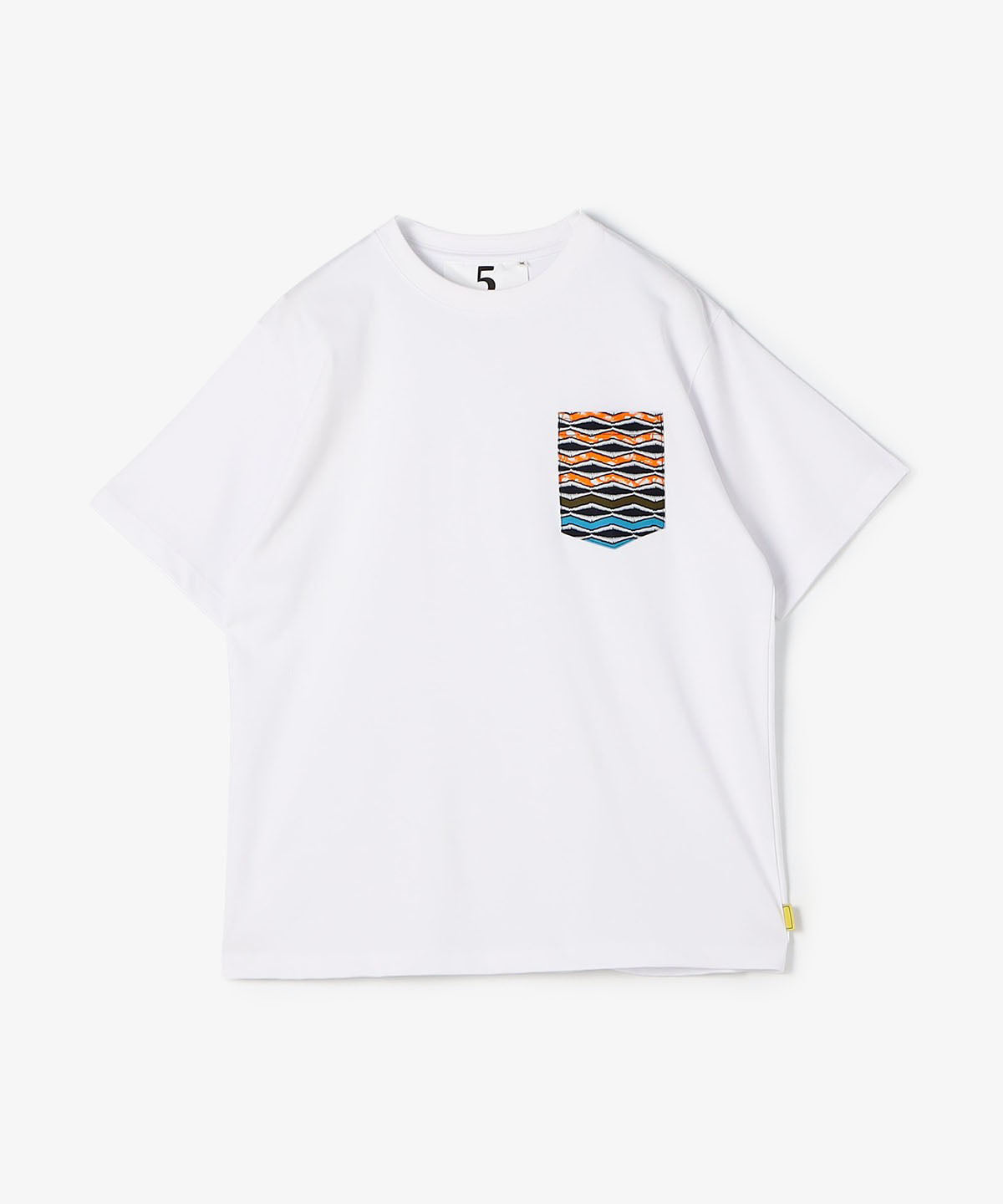 ポケットTシャツ 111 WHITE