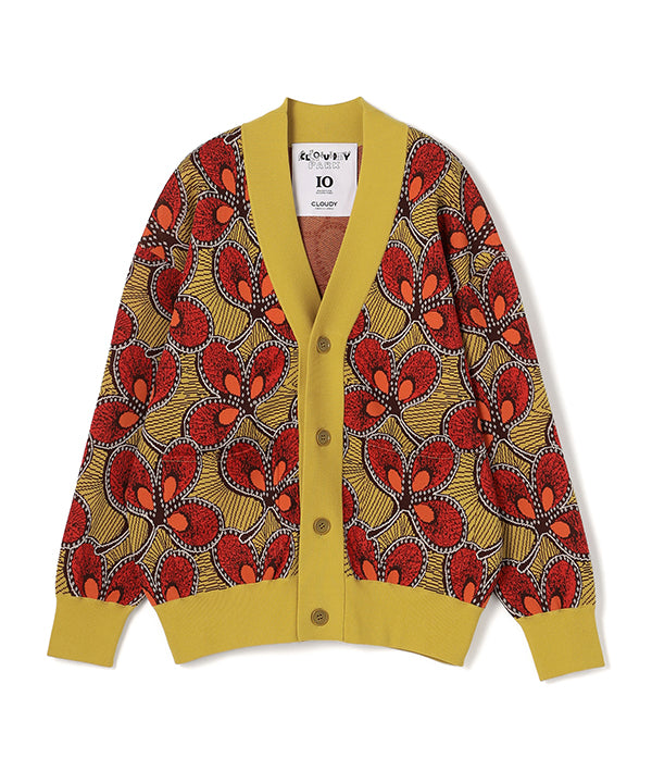 Recycled Knit Cardigan YELLOW