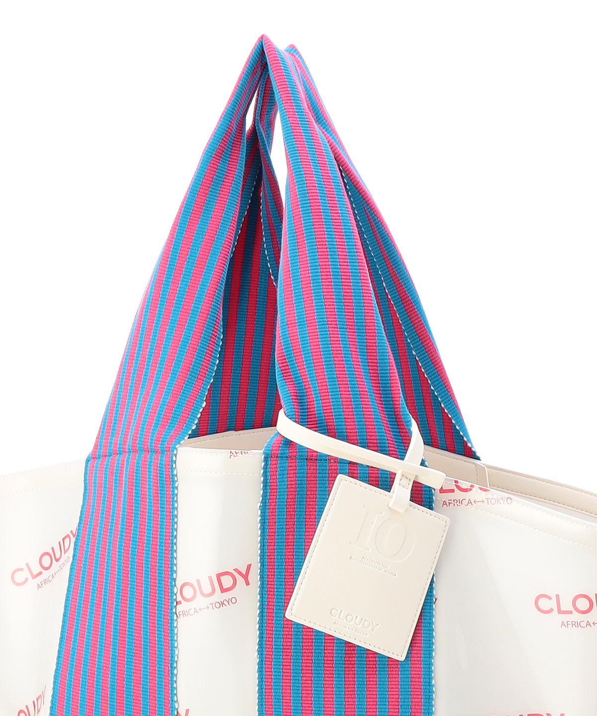 EVA × Kente Bag (Large)WHITE