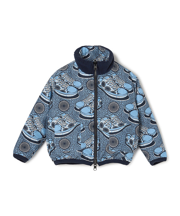 Kids Recycled Reversible BOA Blouson NAVY