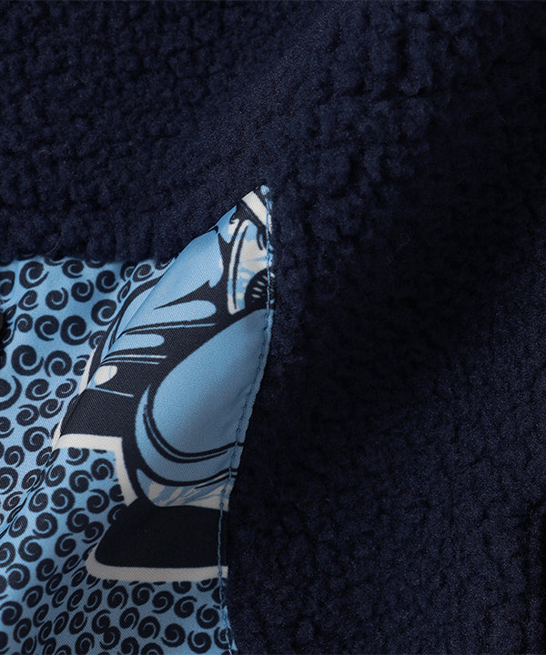 Kids Recycled Reversible BOA Blouson NAVY