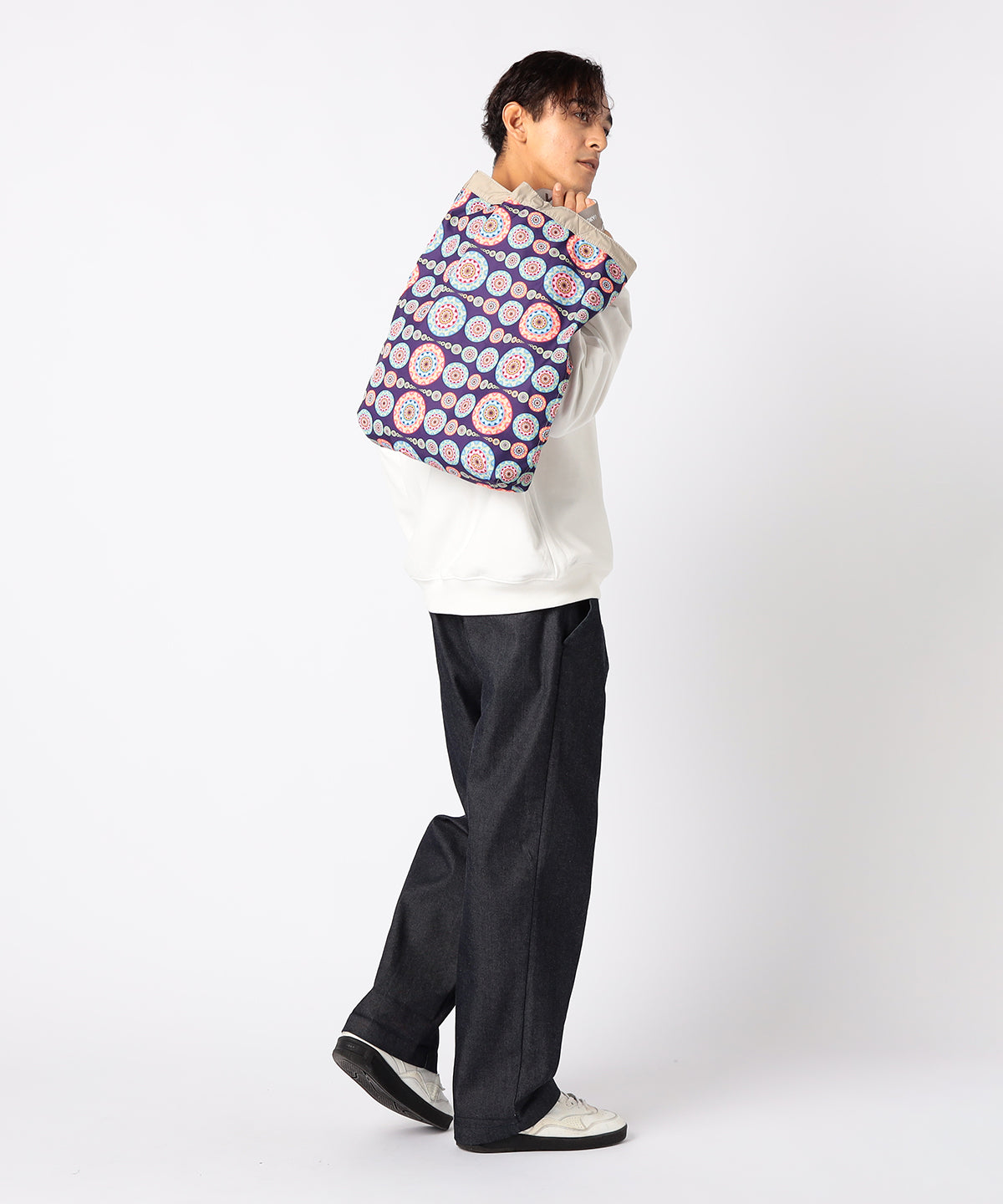 Reversible Shoulder Bag (Large) BEIGE