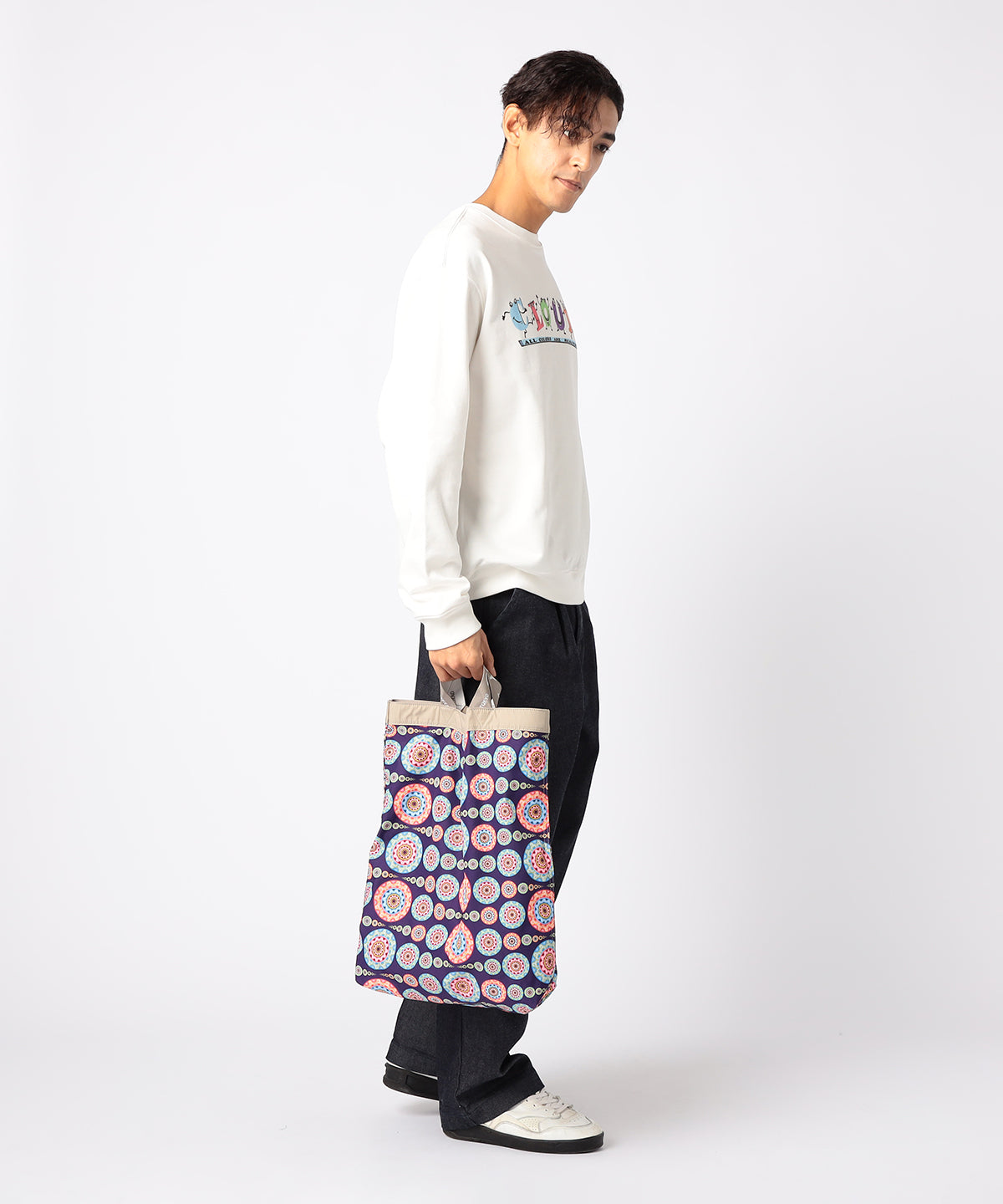 Reversible Shoulder Bag (Large) BEIGE