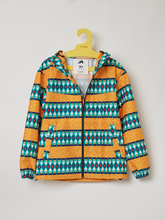 Recycled Mountain parka ORANGE