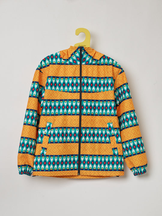 Recycled Mountain parka ORANGE