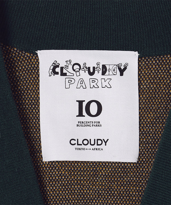 Wool/Nylon Knit Cardigan NAVY