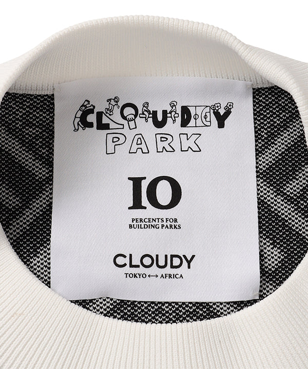 Recycled Knit Sweater BLACK