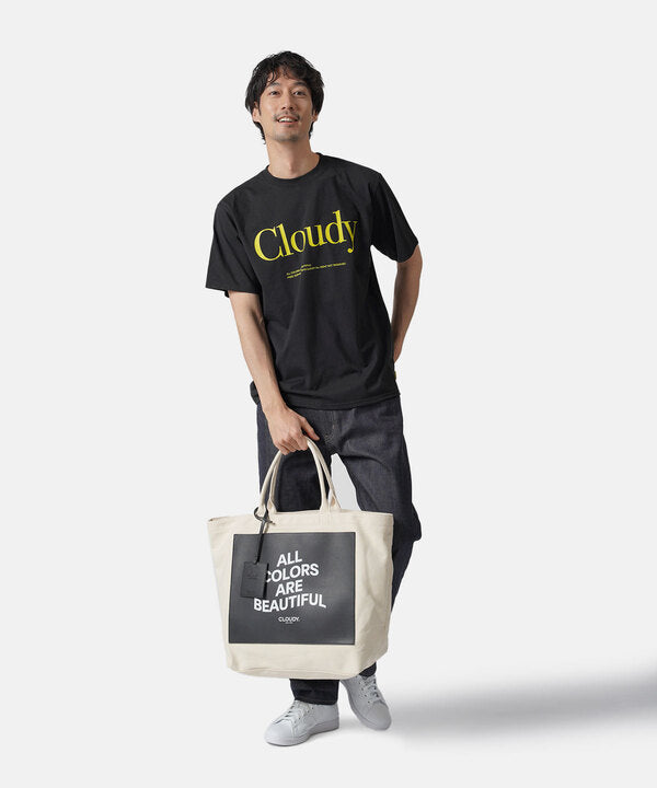 【EC限定】Colored Canvas Tote (Large) RED