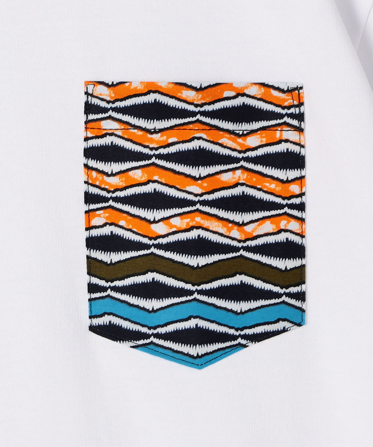 ポケットTシャツ 111 WHITE