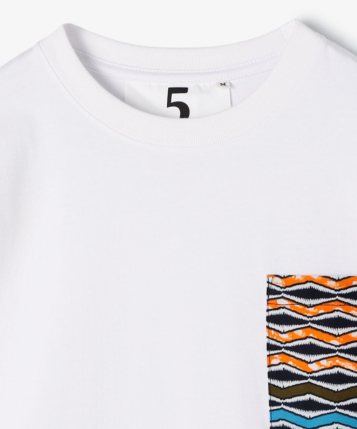 ポケットTシャツ 111 WHITE