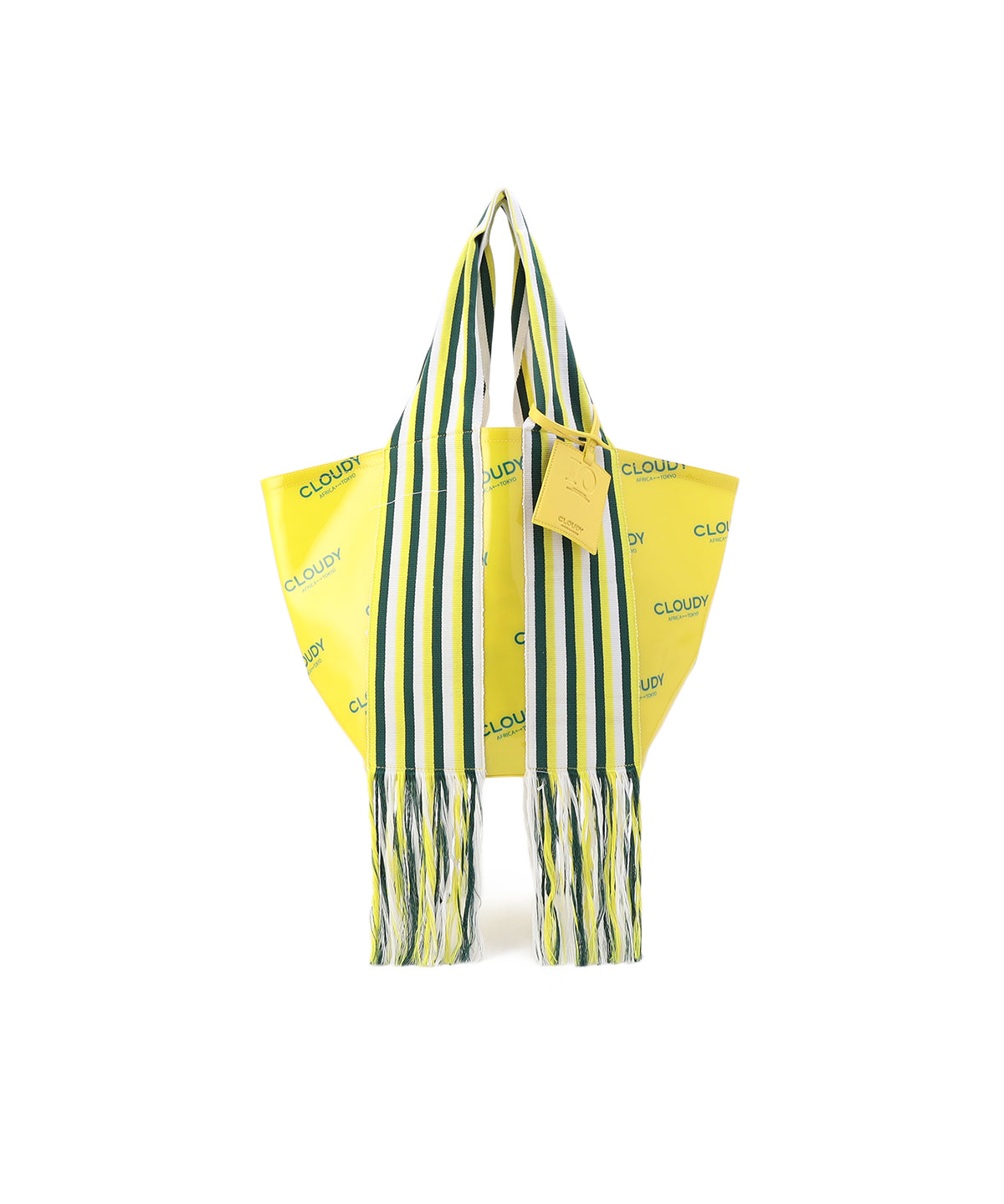 EVA × Kente Bag (Large) YELLOW
