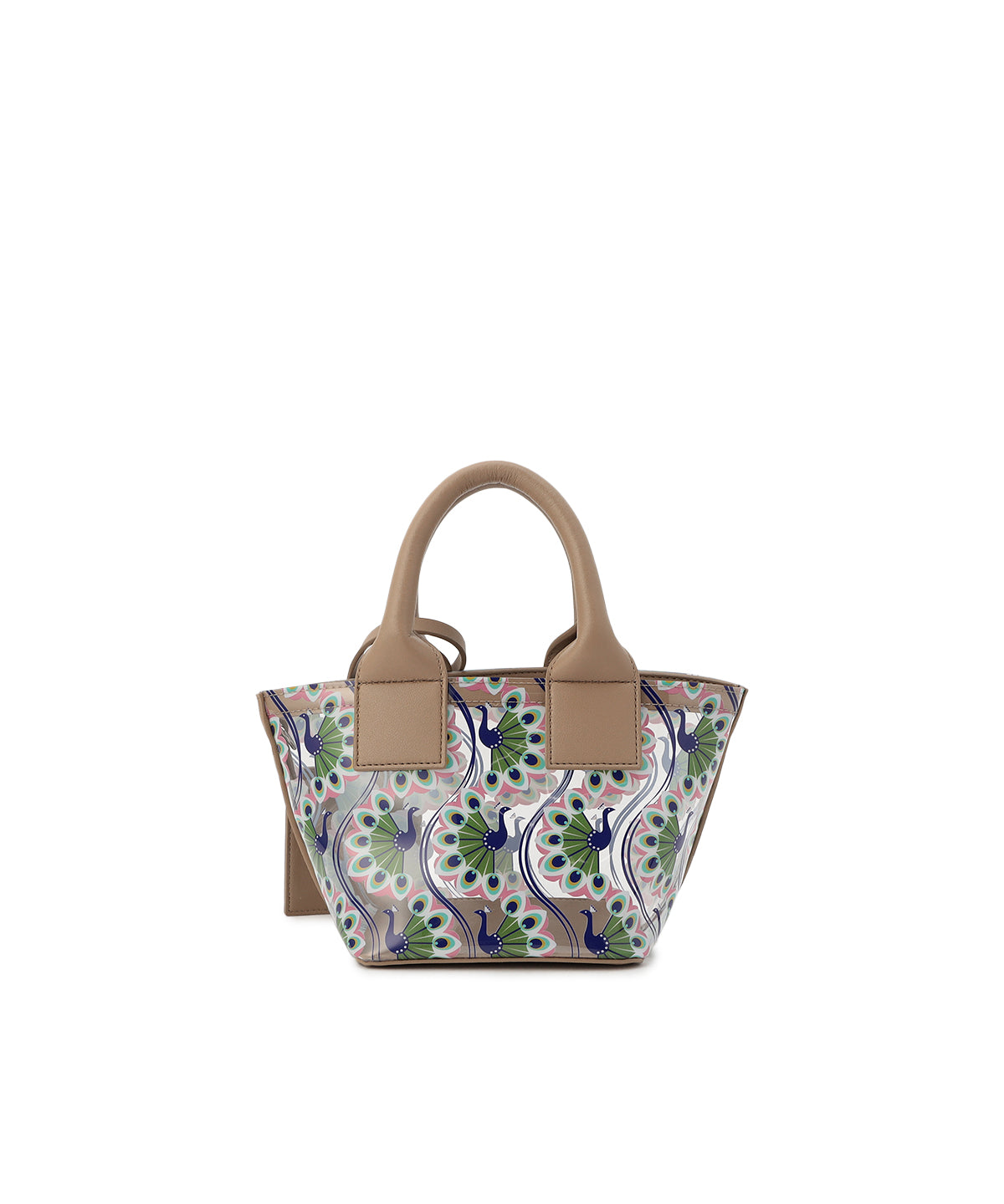 EVA×Fake Leather handle bag(Small) GREIGE