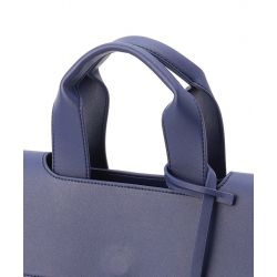 Two Tone Kente Bag (Large) NAVY