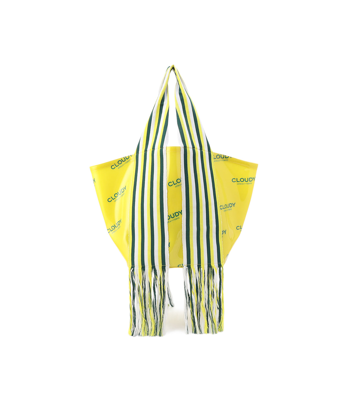 EVA × Kente Bag (Large) YELLOW