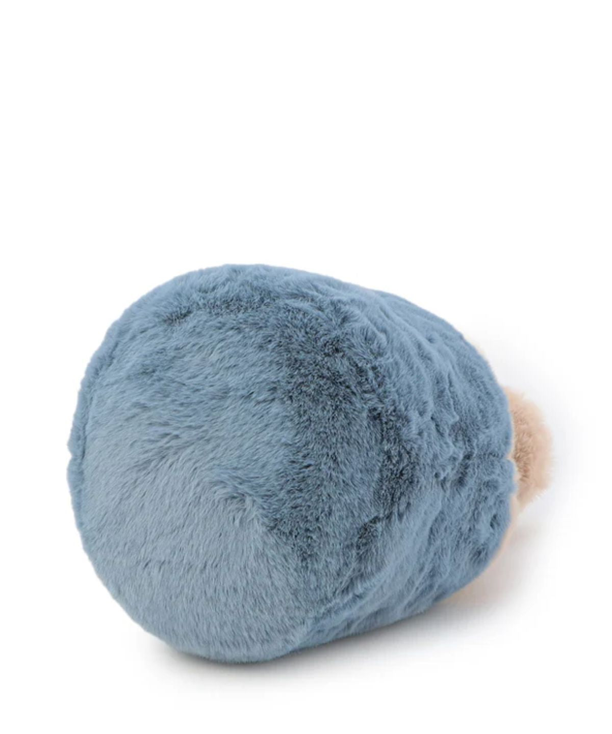 エコファードローストリングバッグ(Mサイズ) ベージュ×サックス