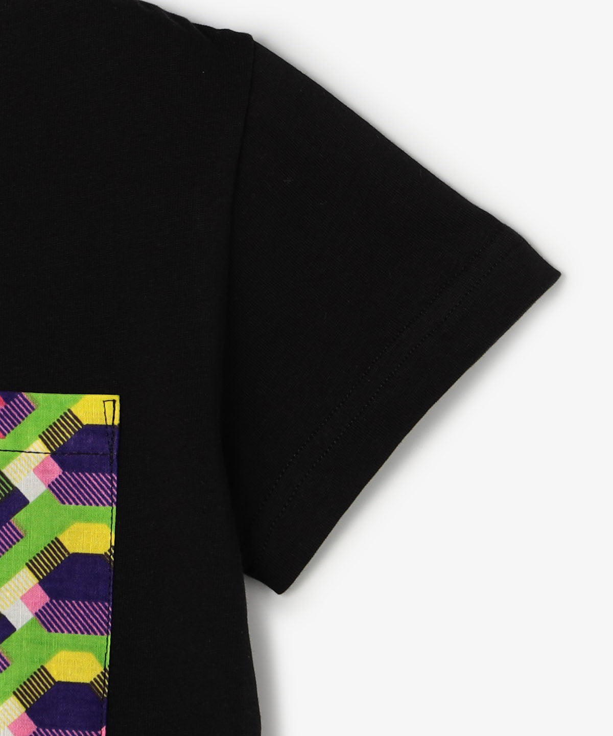 キッズポケットTシャツ Clownfish BLACK