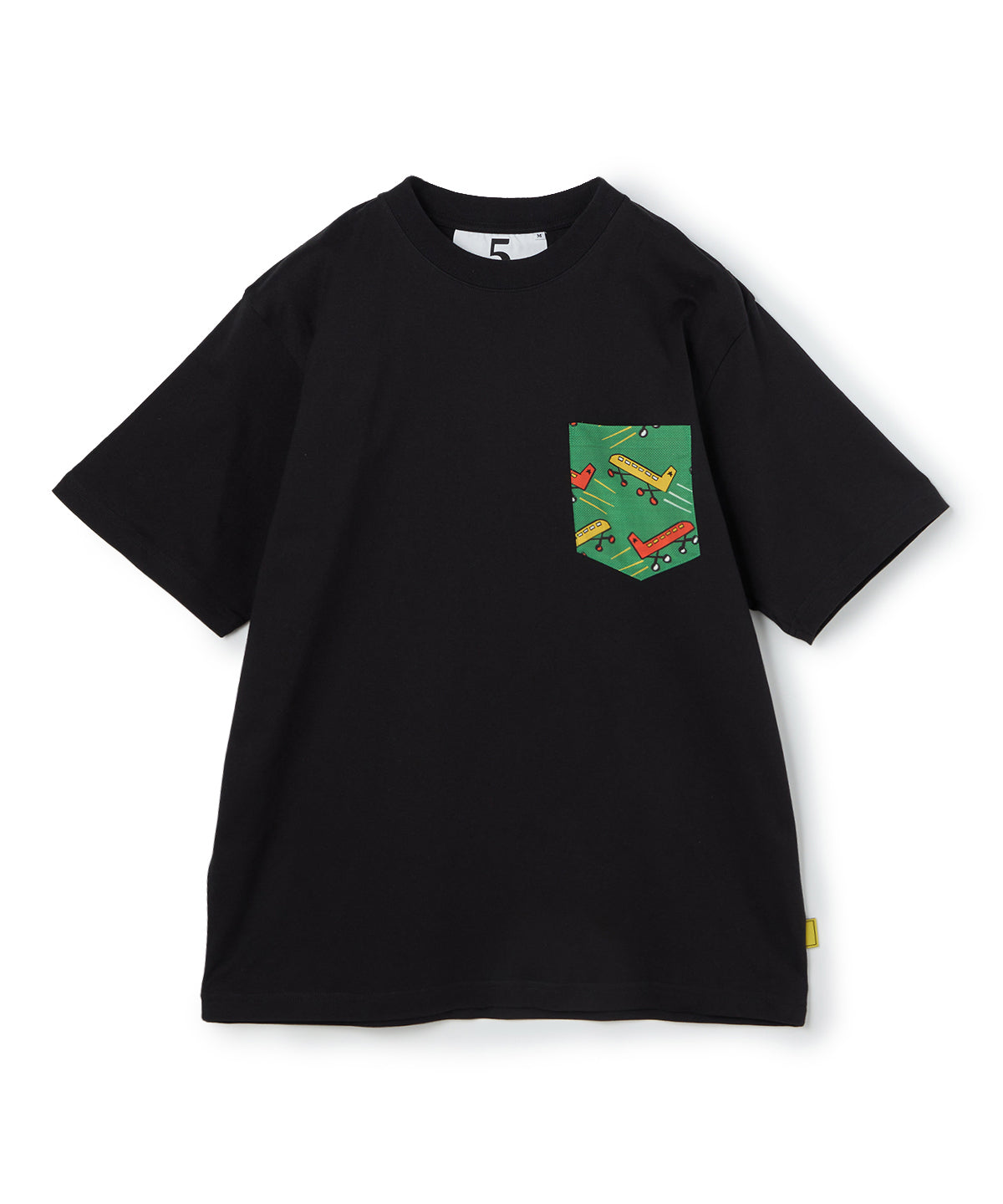 ポケットTシャツ 024 BLACK