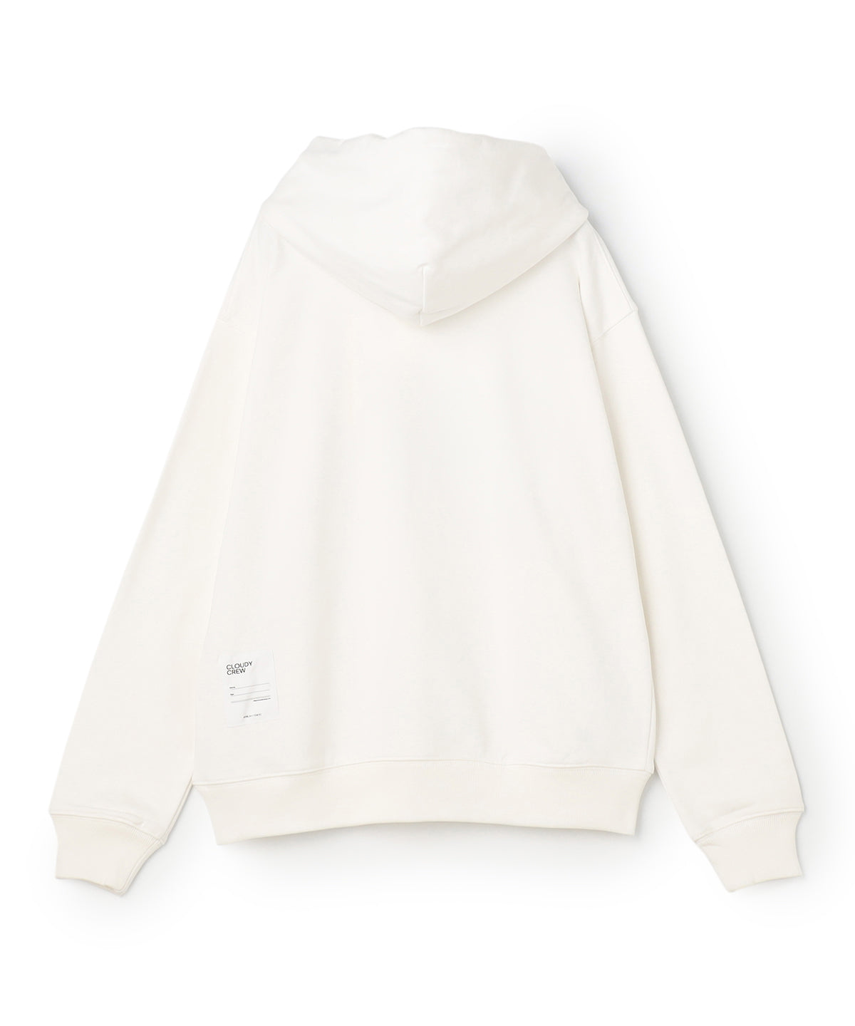 スウェットパーカー ALL COLORS ARE BEAUTIFUL ホワイト