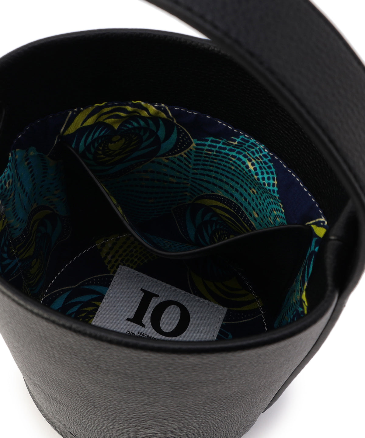 Coverd Buckle Tube Bag BLACK