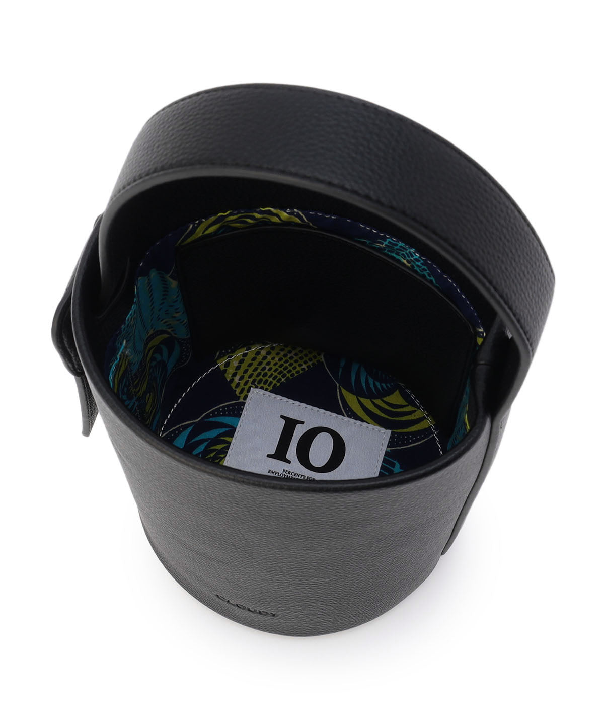 Coverd Buckle Tube Bag BLACK