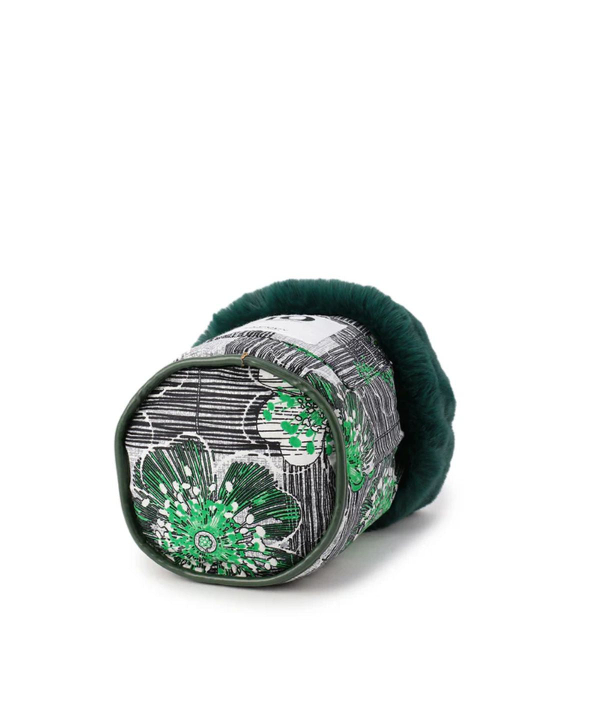 Eco Fur Drawstring Bag(Small)GREEN