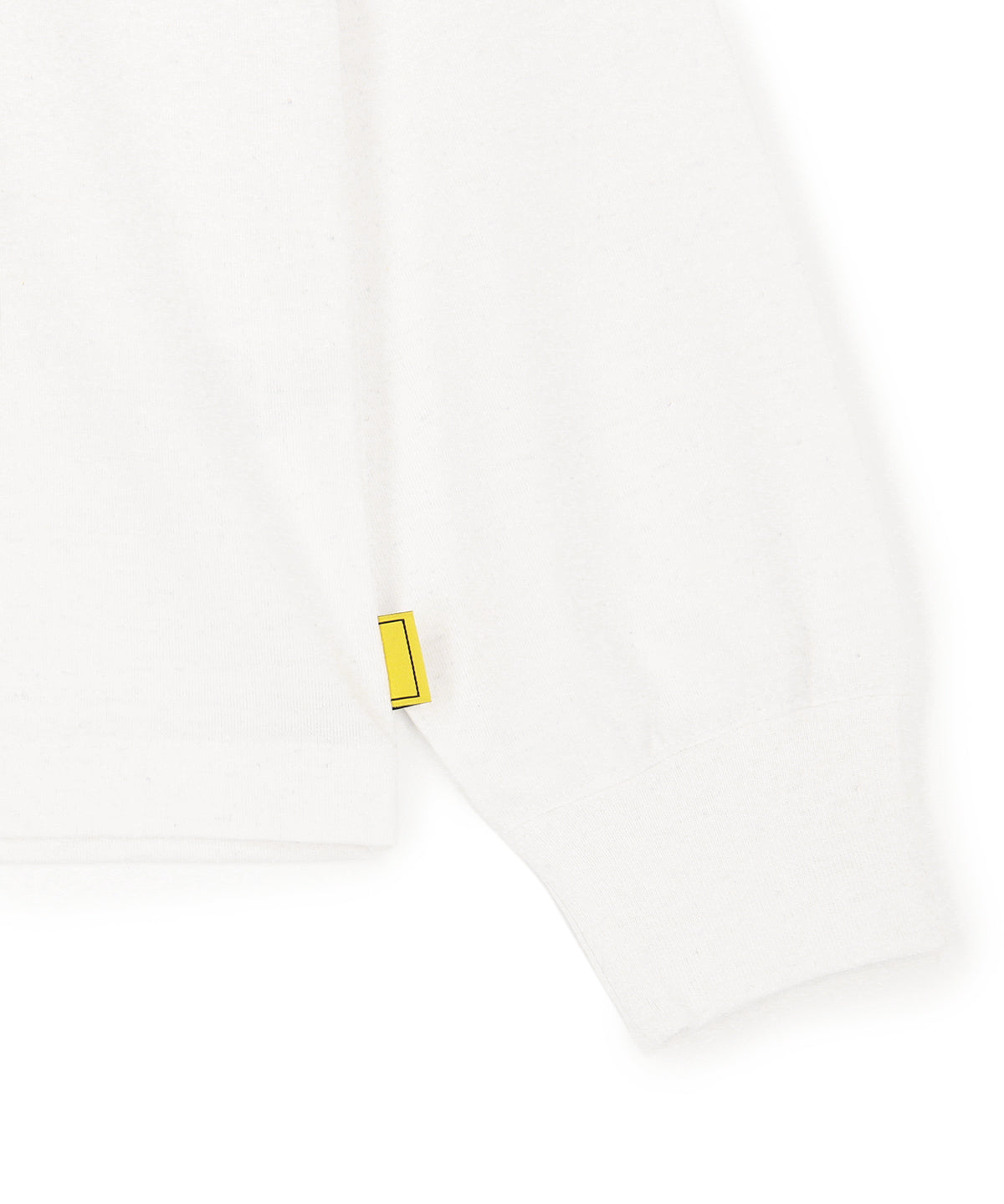 プリント入りポケットロングTシャツ 204 ホワイト