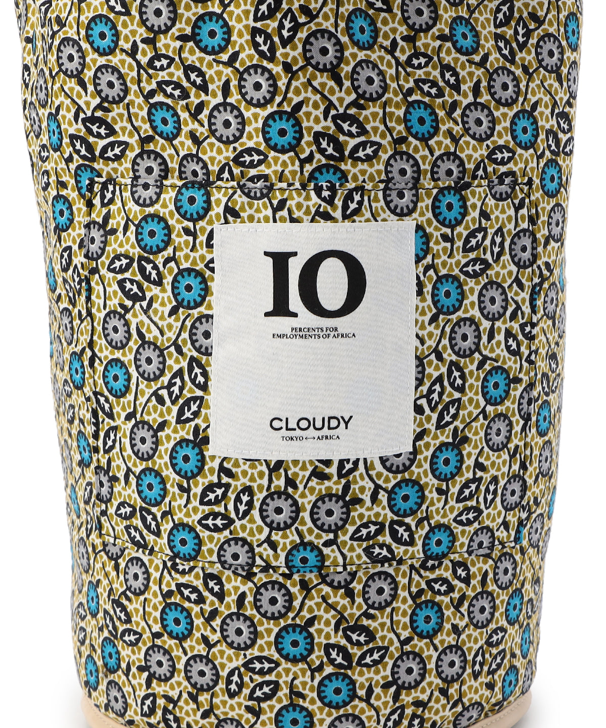 Eco Fur Drawstring Bag(Medium)BEIGE