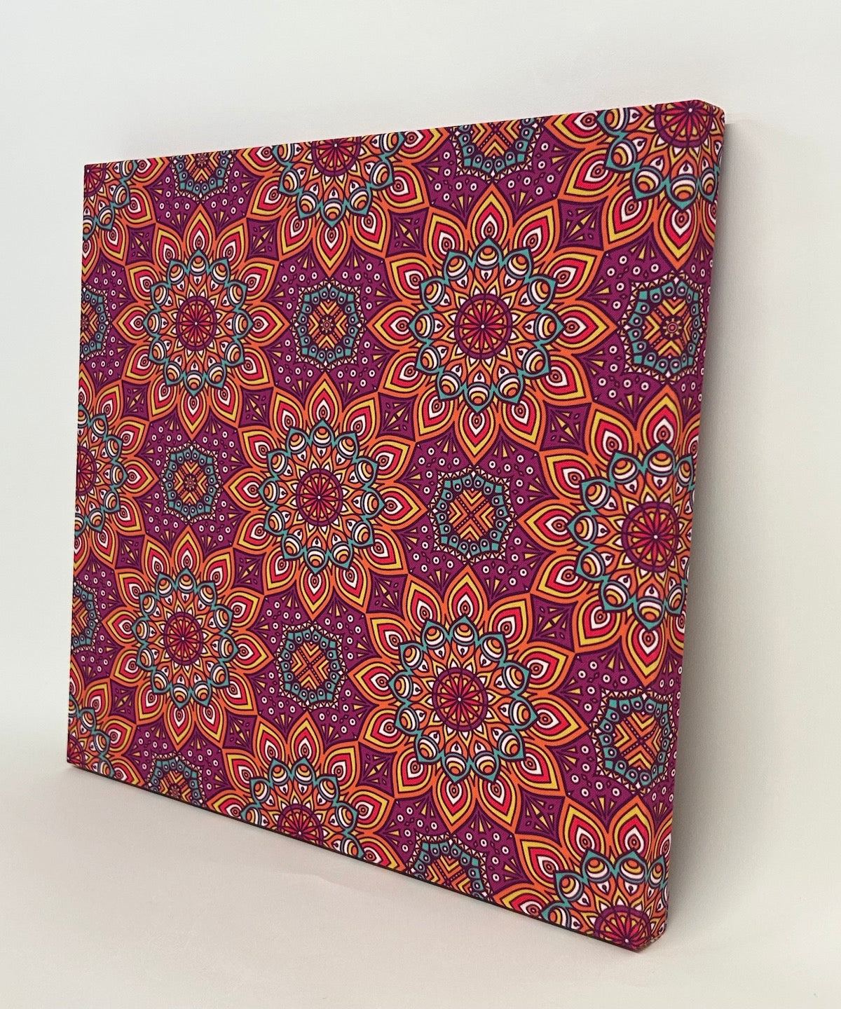 Textile panel (Square 33cm) BEAUTIFUL FLOWER