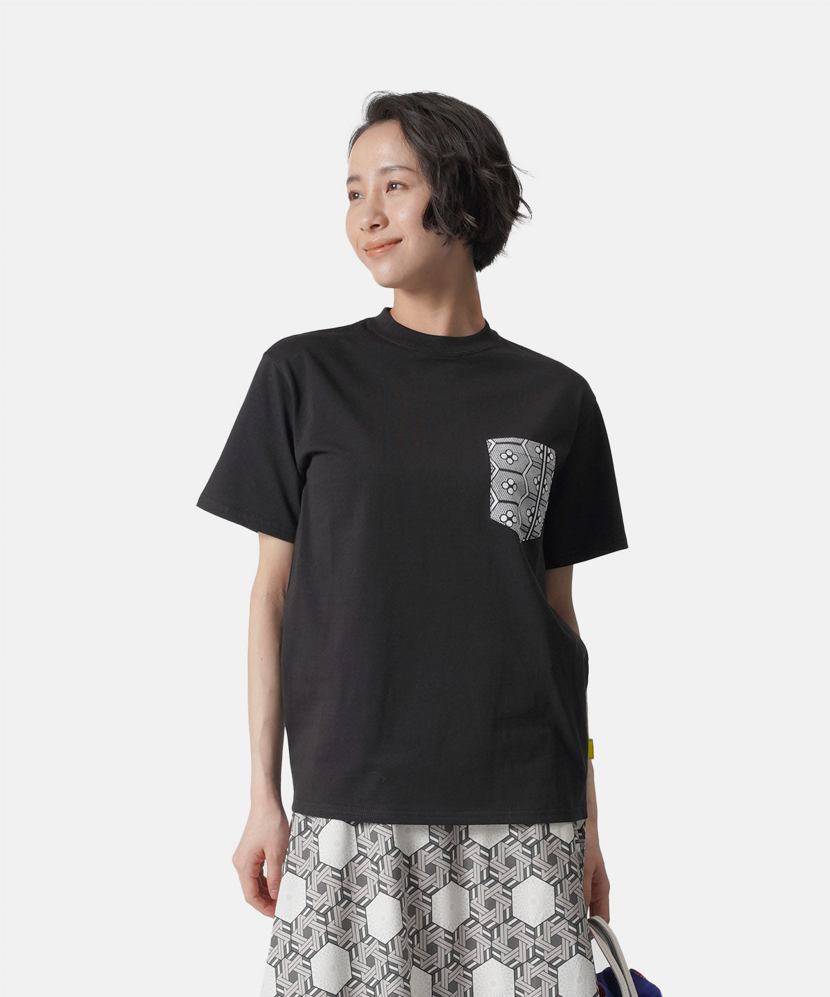 Printed Pocket T-SHIRTS ~ALL COLORS ARE BEAUTIFUL~ 467 NAVY