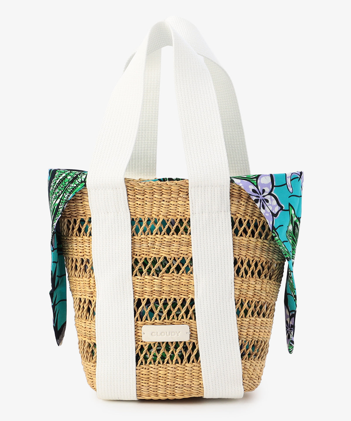 Mesh Tote Basket (Small) O.WHITE