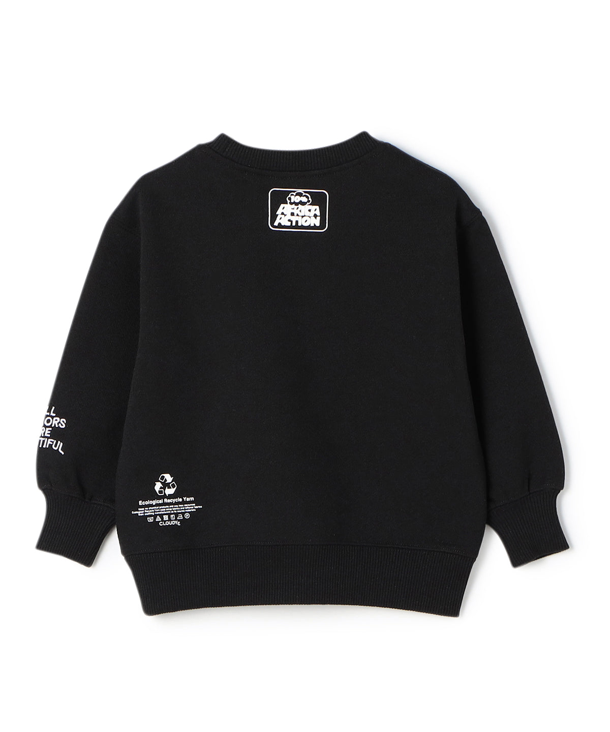 Kids Recycle Sweat Shirts UTSC BLACK