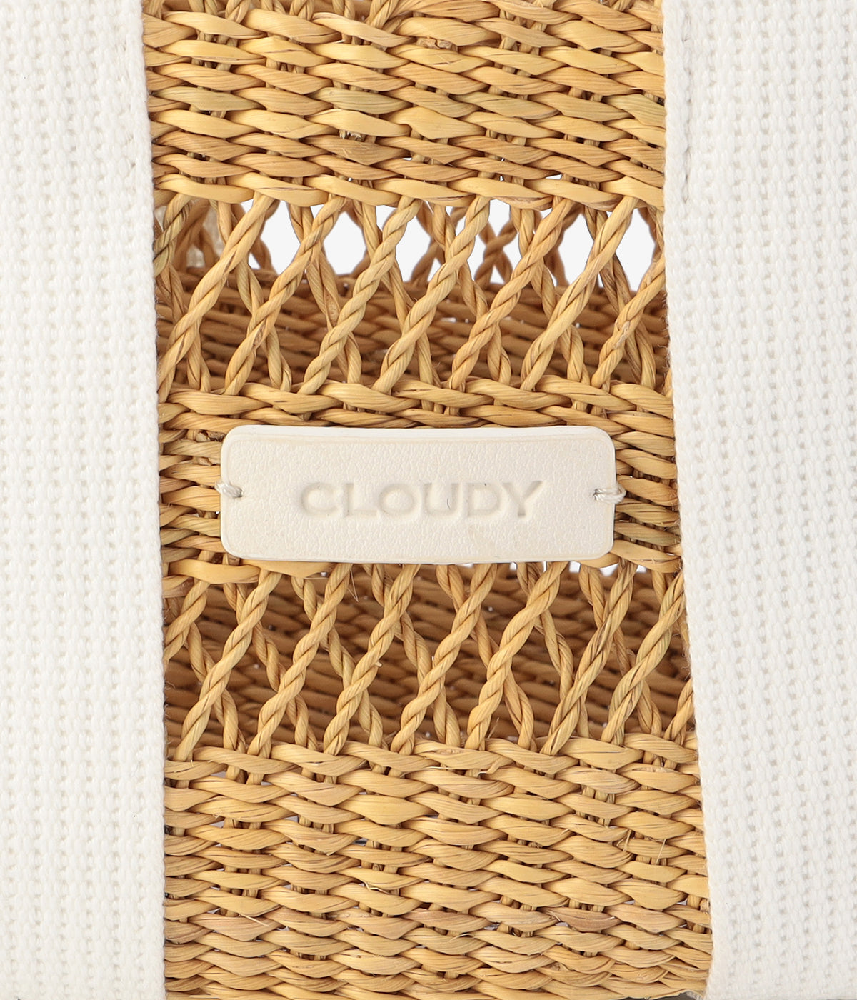 Mesh Tote Basket (Small) O.WHITE
