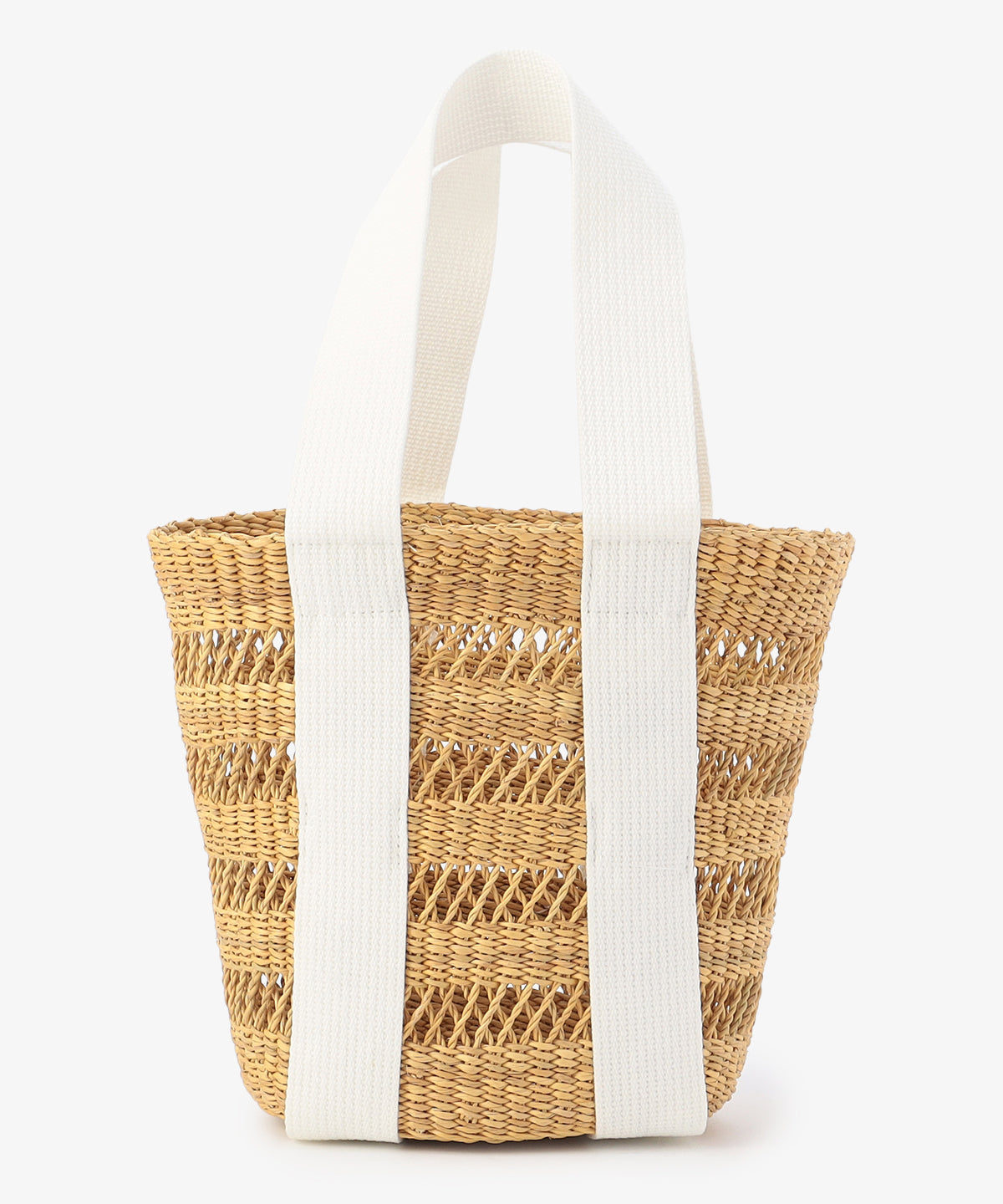 Mesh Tote Basket (Small) O.WHITE