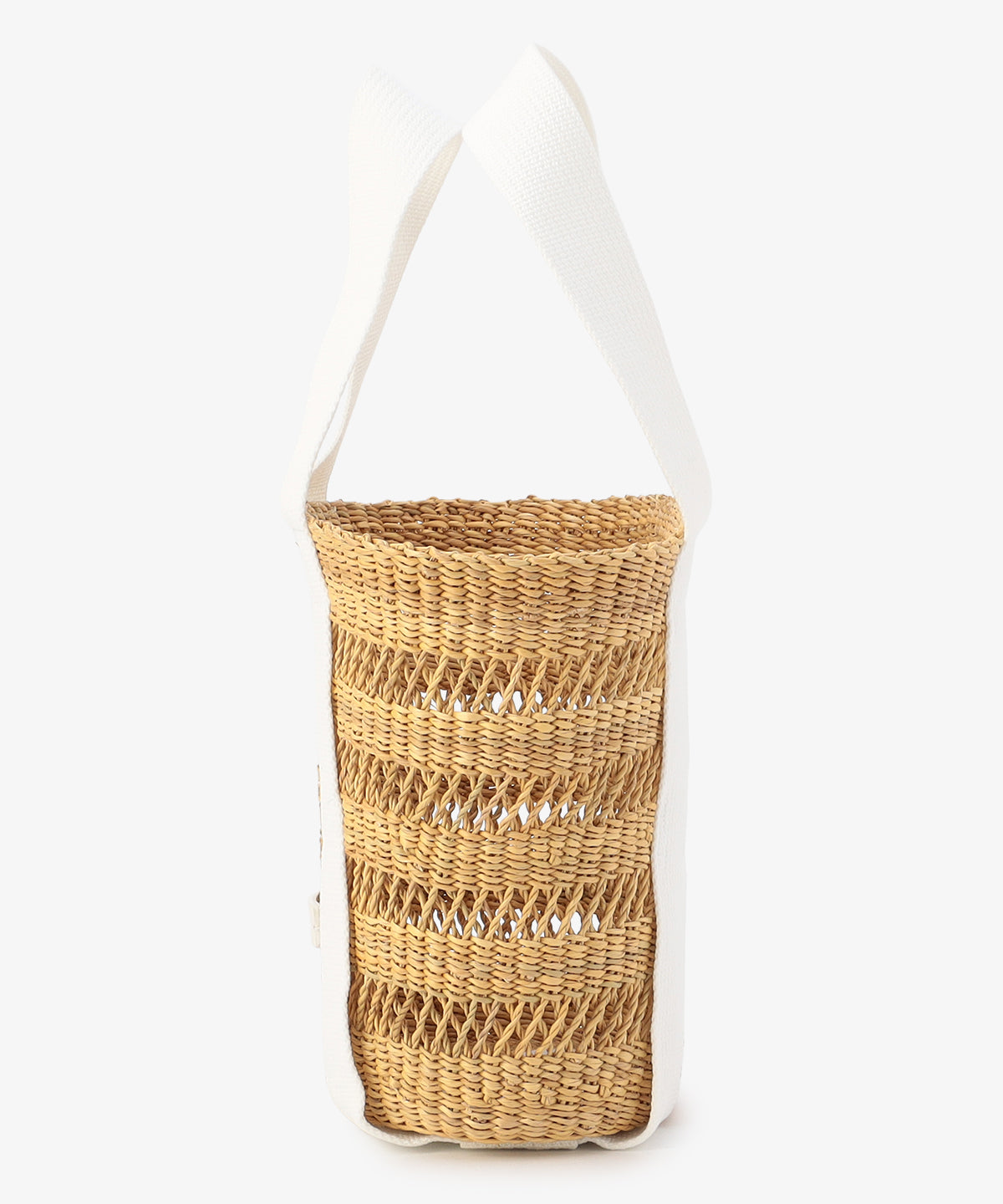 Mesh Tote Basket (Small) O.WHITE