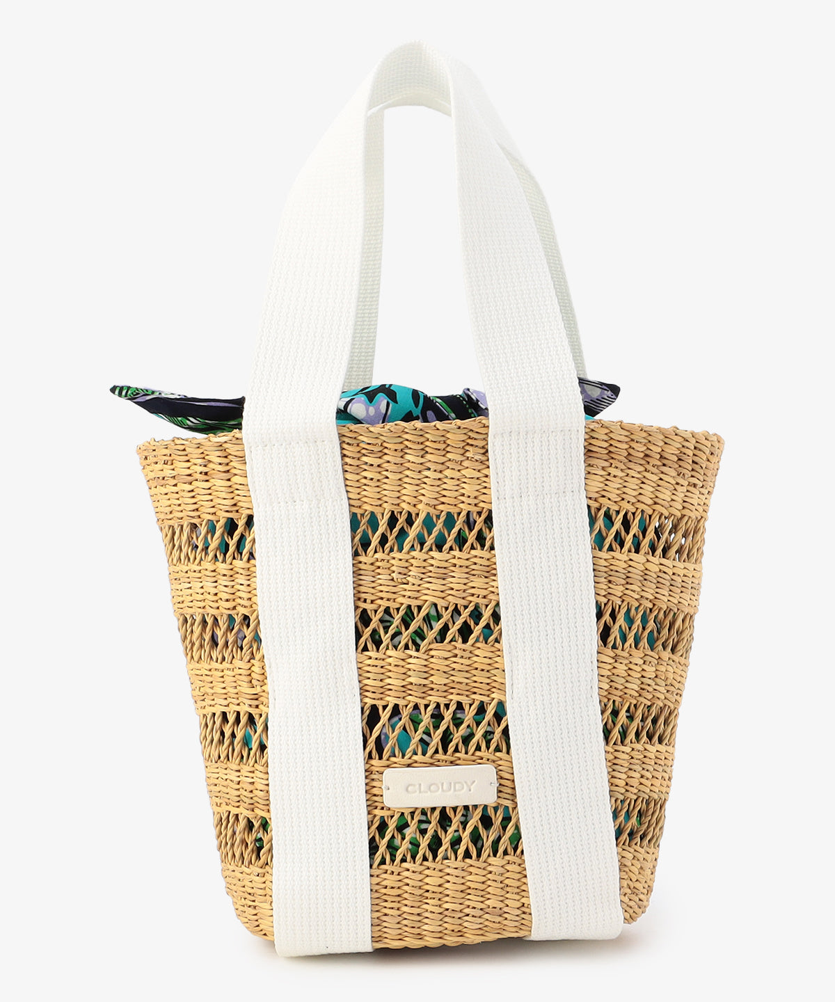 Mesh Tote Basket (Small) O.WHITE