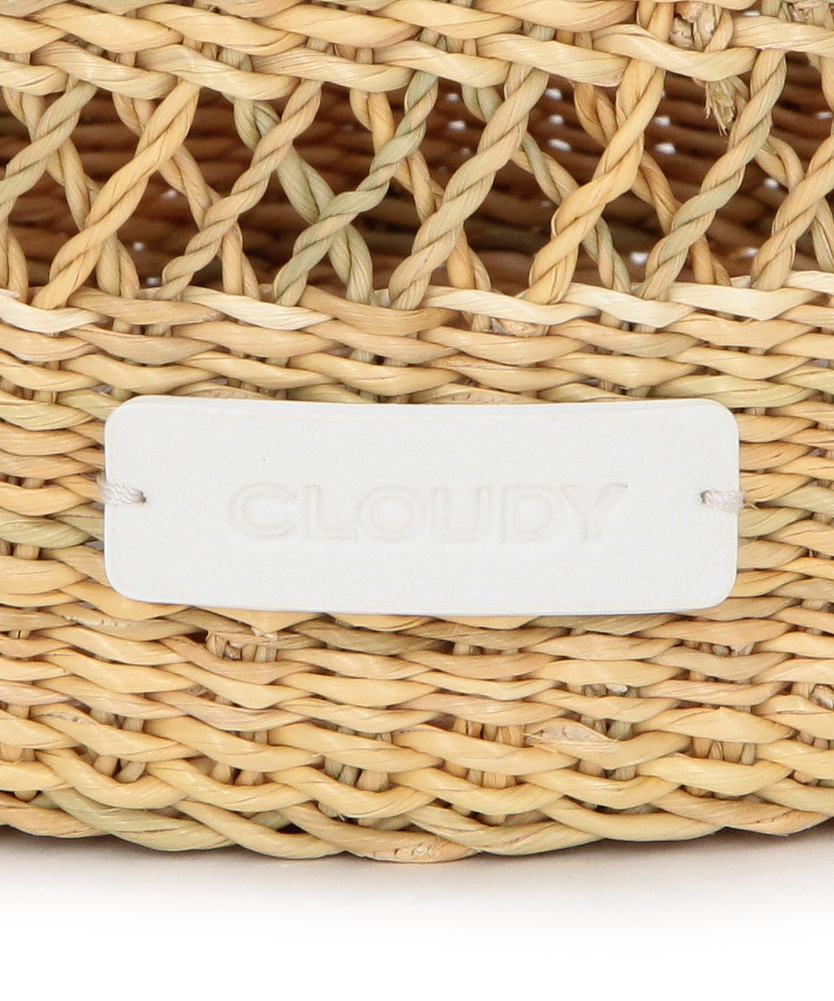 Mesh Tube Basket LIGHT BLUE
