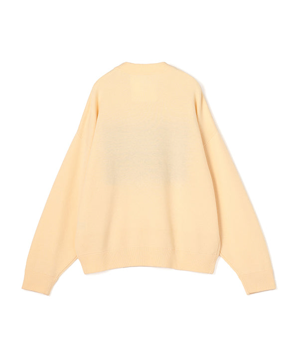 Wool/Nylon Knit Sweater IVORY