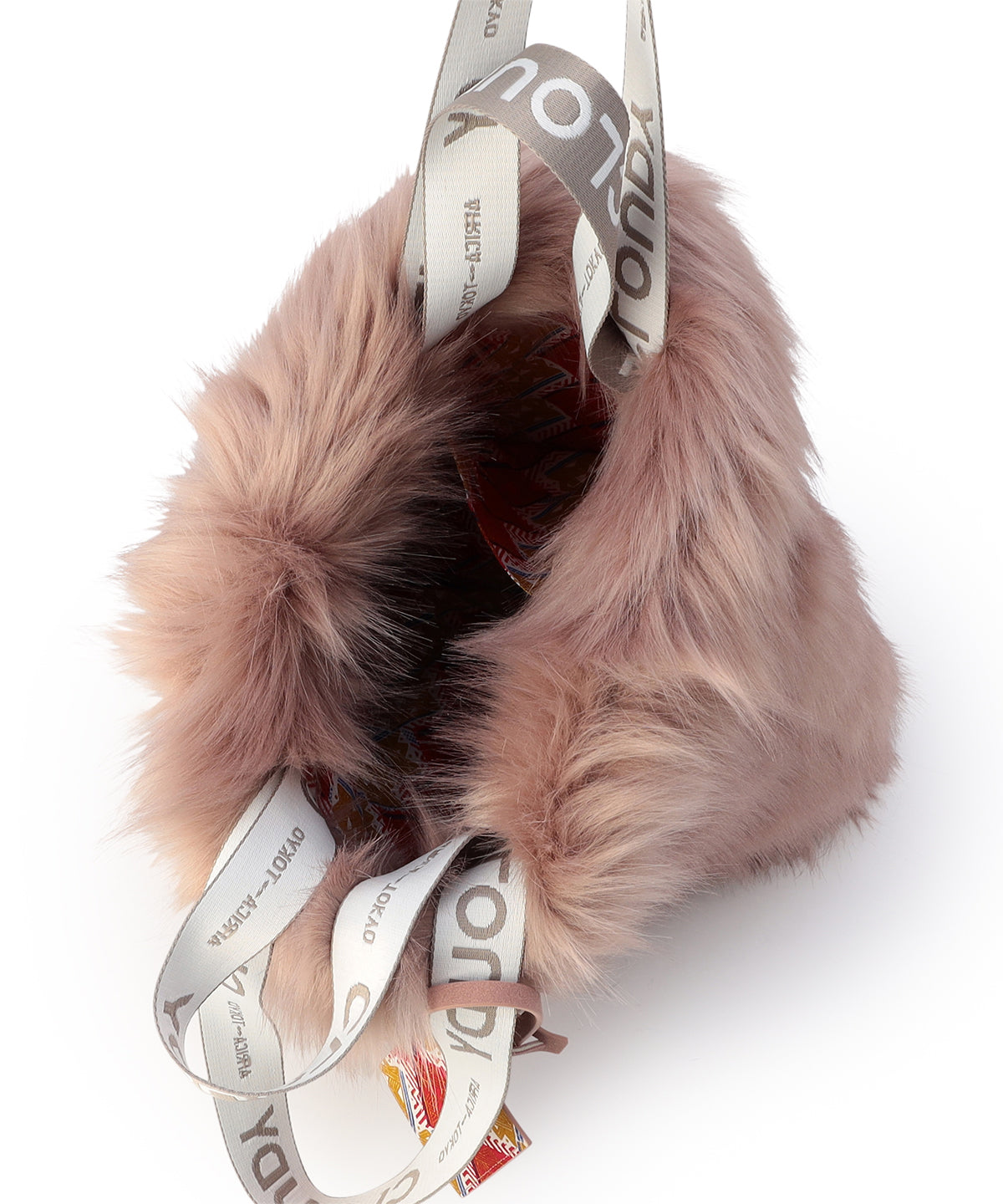 エコファーロゴハンドルトートバッグ (Lサイズ) ピンク