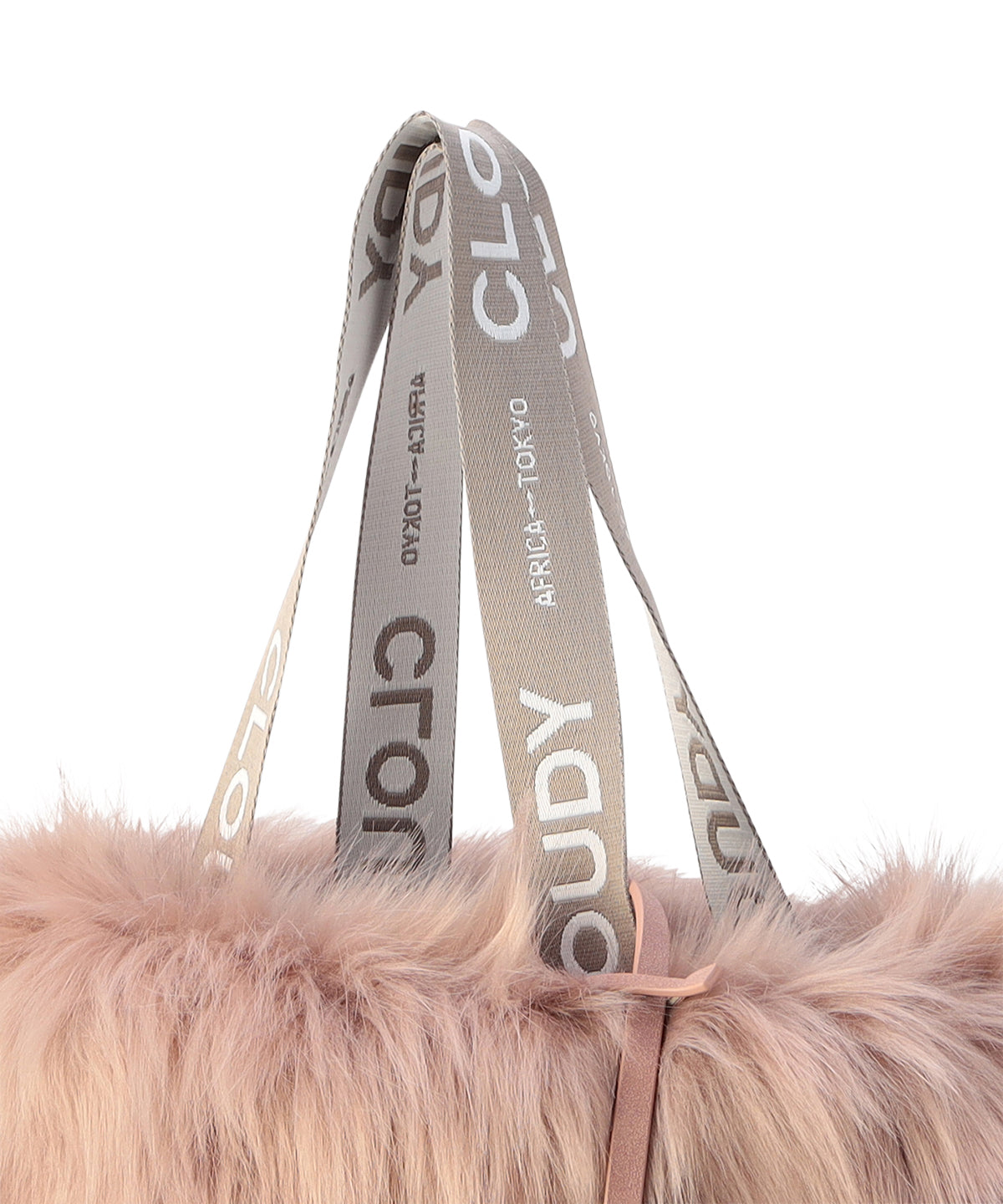 エコファーロゴハンドルトートバッグ (Lサイズ) ピンク