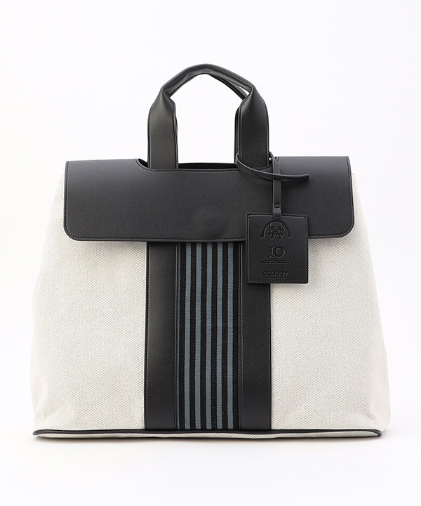 Two Tone Kente Bag (Large)BLACK