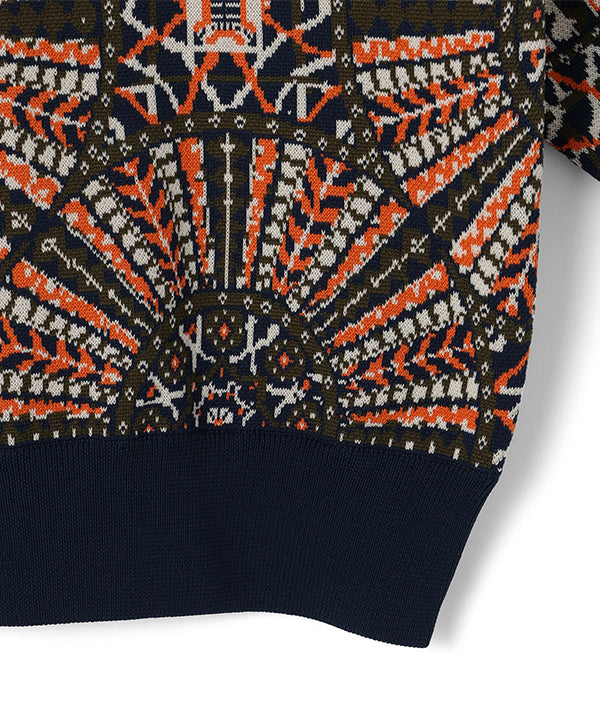 Recycled Knit Sweater BLUE